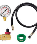 All In One Air Tank Valve Kit With Gauge And Repair Kit For Compressed Air Systems, Includes Two Inch Pressure Gauge