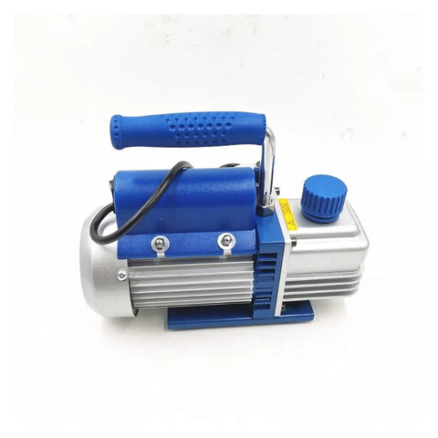 Single Stage Vane Vacuum Pump 2PA Ultimate For Conditioning And LCD Screen Separator 150W, blue handle, metal body