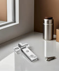 Stainless Steel Shower Door Pivot Hinge With Double Hole Design In 304 Bright Finish Glass Door Hardware For Frameless Enclosures