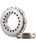 Top Shelf Slewing Bearing Turntable Assembly Yrt100 Abec 7 Grade, 100 mm inner bore, 185 mm outer shell, industrial application.