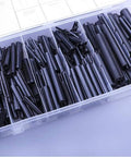 Roll Pin Assortment Kit With 19 Sizes In A Built Tough Metal Storage Box, showcasing industrial-grade split pins arranged.