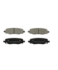 Ceramic Rear Disc Brake Pad Set For Jeep Renegade With OE Style Fit Quiet Braking And Three Layer Shim For Reduced Squeal