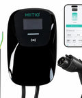 Level 2 EV Charger 48A 240V J1772 Connector ETL Certified For Home Use, Wall Mounted NEMA 14 50P Plug And Play