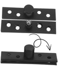 360 Degree Stainless Steel Concealed Pivot Hinge For Hidden Doors And Secret Cabinets And Bookcases Heavy Duty Hidden Hardware