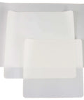 Three Pack PTFE Sheets In Multiple Sizes Non Stick Transparent Reusable Sheets Extra Thick And Heat Resistant for crafts
