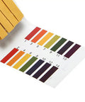 Three Pack pH Test Strips 1-14 With Storage Case, 240 Strips Total, Litmus Paper showing color comparison card