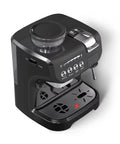 No Sweat 19 Bar Espresso Machine For Capsules Or Ground Beans Serves Up Rich Crema Multi Function Coffee Maker with controls