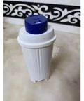 Hassle Free Swap Activated Carbon Water Softener Filters For Automatic Coffee Machines Hard Water Buster Smooth Pulls Guaranteed Keeps Your Morning Joe Crisp And Solid Three Pack in white and blue design.