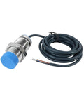 Inductive Proximity Sensor M30 Unshielded Two Wire NC Normally Closed With 15mm Detection Range For 110 To 220V AC Systems LED Indicator
