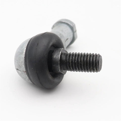 Beefy M10 To M16 90 Degree Ball Joint Rod End Bearing For Tie Rods Right Hand Connector 10mm 12mm 14mm 16mm Options Steel Construction High Performance Smooth Operation. close-up steel rod end bearing