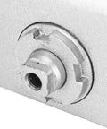 Close-up of Adjustable Automatic Hydraulic Door Closer With 90 Degree Positioning and durable cast aluminum component