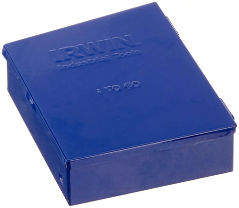 Blue case for 60-Piece High Speed Steel Drill Bit Set With 118 Degree Chisel Point For General Purpose Drilling, Precision Hole Sizing