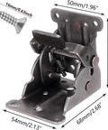 Dang Sturdy Foldable Hinges For Coffee Tables And Wooden Stools 90 Degree Right Angle Self Locking mount kit with spring mechanism.
