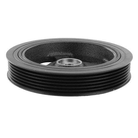 Side view of Engine Harmonic Balancer Crankshaft Pulley Direct Fit For Kia Soul 2010 2016 2018 2019 Rio 2012 2020 Hyundai Accent 2012