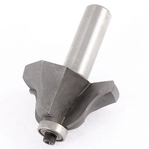 Badass 1/2 Inch Shank Roman Ogee Router Bit Carbide Tipped Woodworking Cutter on white background.