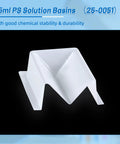 55ml PS solution basin, white, single-channel reagent reservoir