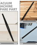 Lower Assembly Foam Gasket Replacement For Vacuum Sealer Black Heavy Duty Seal Kit Easy Fit For Fresh Food Preservation No Fuss Anti Abrasion Design Sealer Parts For Kitchen Reliable Performance black foam strip