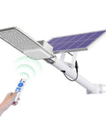 500W Solar Parking Lot Lights Outdoor Flood Lighting 18000LM Dusk to Dawn Remote Control 6000K Cool White High Brightness