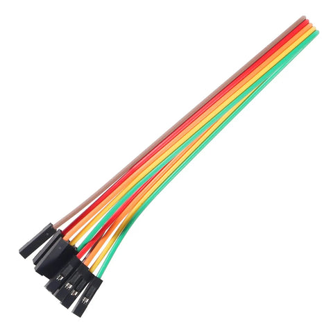 Colorful jumper wires for 2 Pack PN532 NFC RFID Module Kit With I2C And SPI, Street Smart NFC Reader for DIY electronics projects.