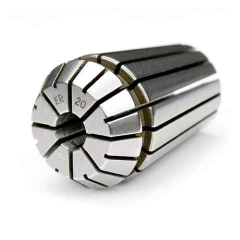 Super High Precision Spring Collet For CNC Milling And Lathe Tools ER20, 1/8 Inch 3.175mm, steel, tight grip for drilling.