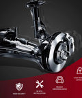 Heavy Duty Frenzybro Front Lower Control Arm Kit With Ball Joints Replace 561407151A For Dodge Ram 1500 Improve Handling And Ride Smooth Like New On The Highway Today, front suspension