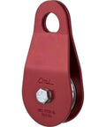 Heavy Duty 2 Inch Service Line Pulley Bushing Featuring Rock Solid Aluminum Sides And Zinc Plated Steel Axle for rigging tasks