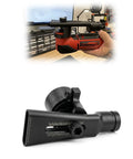 Oscillating Tool Dust Collection Attachment With Adjustable Depth Stop Guide Dual Function Accessory For Precise Cut Depth Control Cleaner Work Area And Efficient Trim Flooring Cabinetry And Renovation Projects on oscillating tool