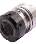 Steel Collet Chuck Tool Holder For CNC Milling Machines ER40 To 70L Heavy Duty 20CrMnTi steel close-up with clamping nut