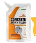 Kickass Concrete Crack Filler And Heavy Duty Equipment Base Grout That Absorbs Motor Vibrations And Locks Down Generators Hvac Pads Plus Sump Pit Anchors For Extreme Reliability in a resealable pouch with applicator.