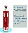 Pro Level Rock Solid Model Scriber Kit With Anti Slip Aluminum Handle, red aluminum grip for precise scribing in model crafting.