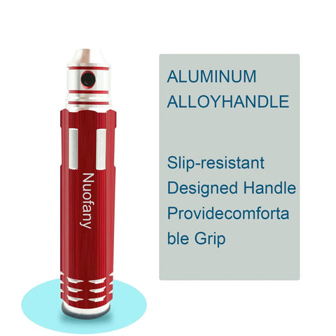 Pro Level Rock Solid Model Scriber Kit With Anti Slip Aluminum Handle, red aluminum grip for precise scribing in model crafting.