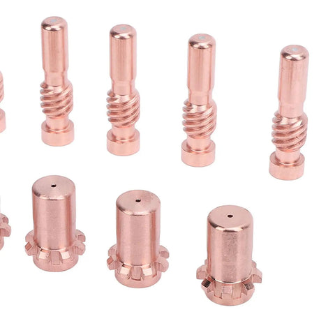 Brass contact tips and nozzles from Dope Welding Consumables Kit For 100L And Tweco Mini Guns, ideal for MIG welding.