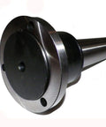 4 Inch 3 Jaw Lathe Chuck With MT2 Shank Rotating Triple Ball Bearing For Pro Grade Precise Self Centering Turning And Workhorse Ready Heavy Duty Machining With Hardened Carbon Steel Body