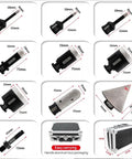 Diamond Tile Hole Saw Kit 10 Pack Pro Grade Core Drill Bits Set For Porcelain Ceramic Tile Marble Granite with storage case