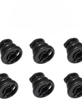Oil Pan Drain Plug Replacement Kit With 6 Screws OEM 06L103801 Fits Volkswagen Audi Golf Passat, plastic drain plugs visible.