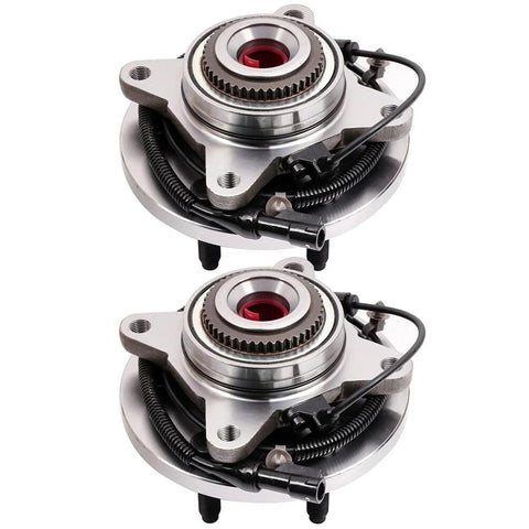 Front Wheel Hub And Bearing Assembly 515119 For Ford F150 2009 2010 And Lincoln Navigator 2003 2006 Six Lug With ABS visible
