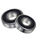 Heavy Duty Front Load Washing Machine Bearing Kit With Durable Rubber Tub Seal And Precision Steel Rollers displayed, showing smooth steel rollers.