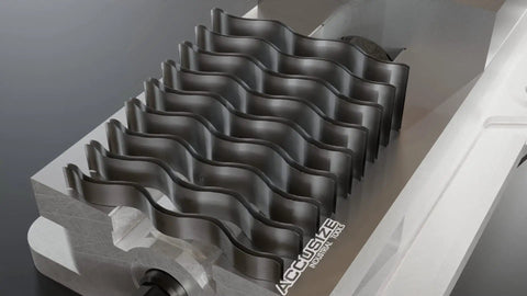 9 Pairs Wavy Parallel Set From 1/2 To 1-1/2 In By 1/8 In Increments, 4 5/8 In Long, High Quality Spring Steel Parallels For Precision Machining Setup And Fixturing, Accurate Alignment For Milling And Grinding