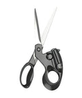 Laser Guided Fabric Scissors With Built In Red Laser Guide For Pro Level Precision Cuts In DIY Crafts, Easy To Use With Ergonomic Handle
