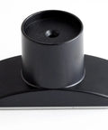 Black base of Four Inch Gate Extender For Baby Gates Extends Pressure Mounted Gates By Four Inches Protects Walls And Baseboards Stabilizes Gate On Stairs For Kids Pets And Dogs Made In USA Four Pack