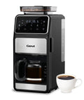 Grind And Brew 10-Cup Coffee Maker With Built-In Burr Grinder, Programmable Touch Screen, 4-Hour Keep Warm, Permanent Filter And Glass Carafe