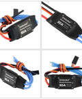 DIY FPV Quadcopter Kit With F450 Frame And PX4 Flight Controller 920KV Motors GPS FS I6 Transmitter Battery close-up view of ESCs