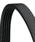 Close-up of Heavy Duty Washing Machine Drive Belt WH01X24697 Replacement For GE Agitator Motor Pulley System.