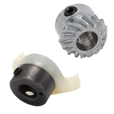 Two Pack Hook Drive Gear Set For Sewing Machines Replacement Gear Kit with Easy Install durable metal and plastic components