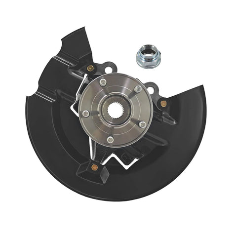 Left Front Wheel Bearing Hub And Driver Steering Knuckle Assembly For Escape 2013 2019 Direct Replacement Fits 2.0L 2.5L Engines