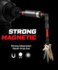 Heavy Hitter Impact Security Torx Bit Set Featuring Magnetic S2 Steel Star Drivers covering TT7 through TT40 sizes with an extension and screws.