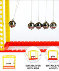 Newton Cradle Balance Ball Science DIY Assembly Educational Physics Experiment Desk Decor for home office study nerdy desk toy
