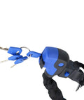 Heavy Duty 900mm Bike Chain Lock With 6mm Links Cloth Sleeve For Paint Protection 360 Degree Rotating Lock Head with keys