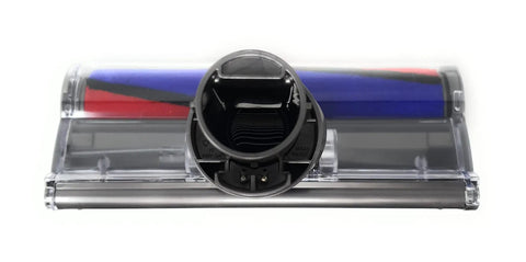 Soft Roller Cleaner Head For V8 Series Vacuum Cleaners Built For Beast Mode Cleaning Works On Fluffy Absolute SV10 And Animal Compatible With V8 Models Replacement Genuine Part 96648904, featuring red and blue soft roller.
