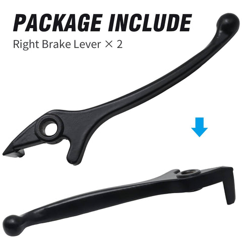 Hydraulic Disc Brake Lever Replacement For Dirt Bikes And Scooters Beef Up Your Ride Fits Apollo Pit 50cc 70cc 90cc 110cc TaoTao RFZ DBX18 DB10 DB14 DB17 Suzuki GY6 Pit Dirt Bike 2 Pack